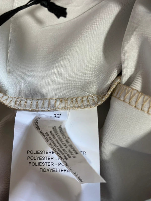 Completo Elegante T-shirt Top in Tulle e Paillettes con Pantalone Leggins