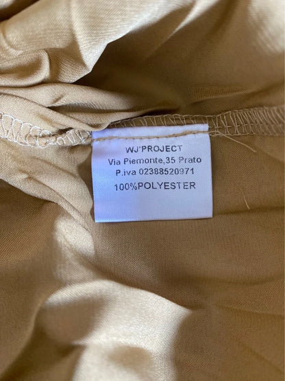 Abito Drappeggiato Champagne