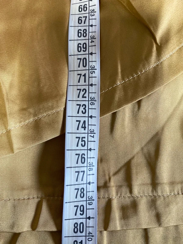 Abito Drappeggiato Champagne