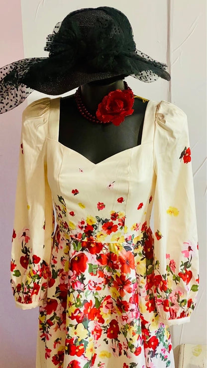 Abito Longuette Midi Vintage