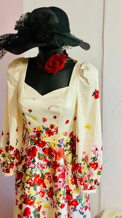 Abito Longuette Midi Vintage