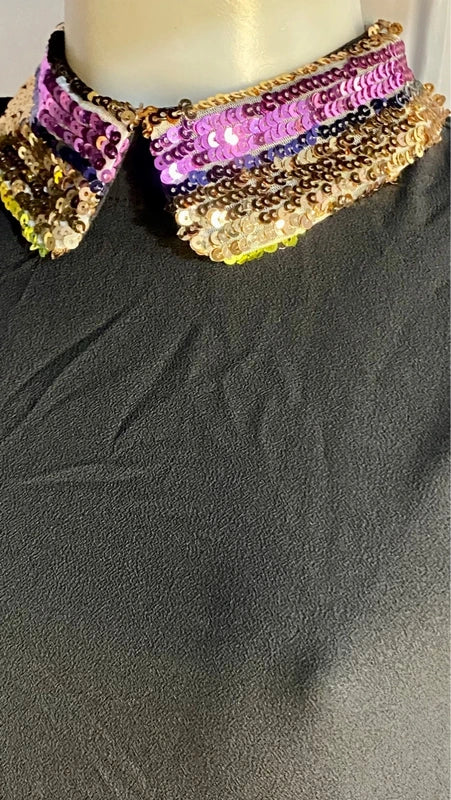 Pantalone a Palazzo con Paillettes & Camicia