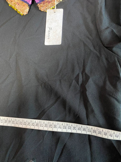 Pantalone a Palazzo con Paillettes & Camicia