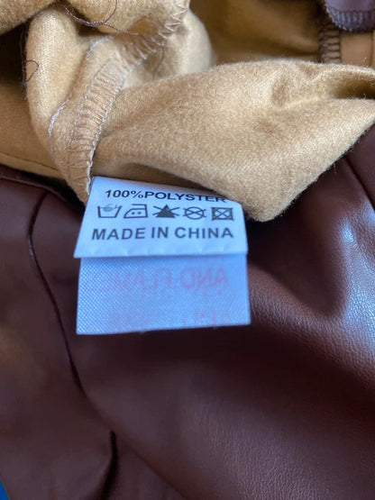 Camicia & Gonna In Ecopelle Drappeggiata Vita Alta