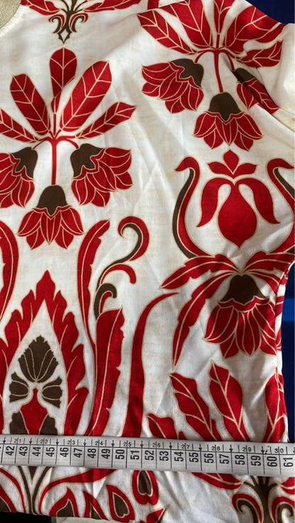 Curvy Casacca Over & Pantalone Effetto Gonna Misure Nelle Foto