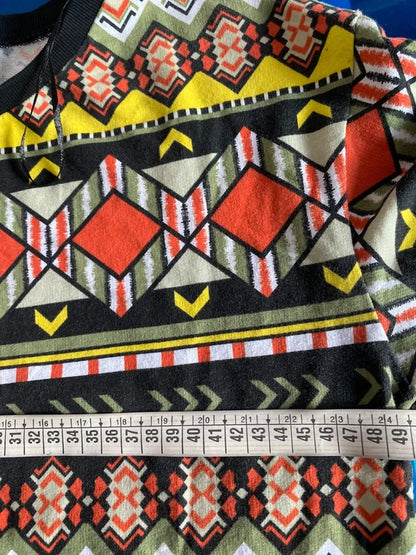 Pantalone Gamba Ampia Top Maniche Lunghe Misure In Foto