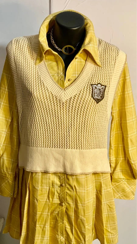 Completo Coordinato Only Linea Luxury Stile Preppy Misure In Foto