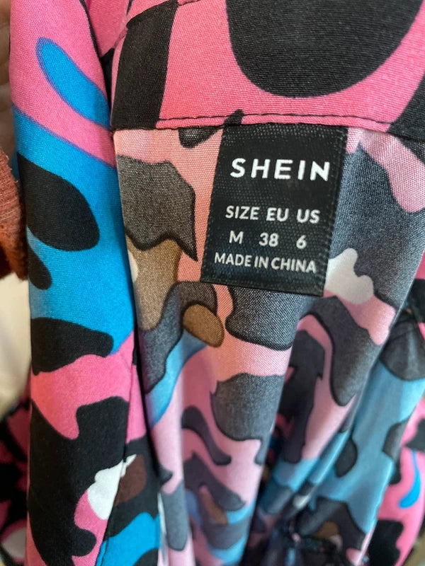 Abito Longuette Midi Maculato Animalier