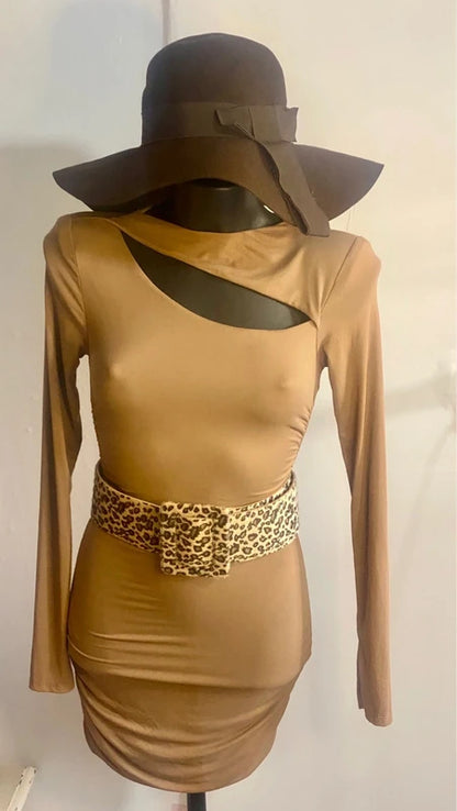 Miniabito Scollatura A Goccia Elasticizzato