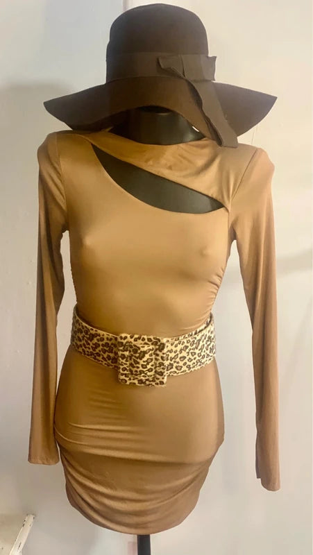 Miniabito Scollatura A Goccia Elasticizzato