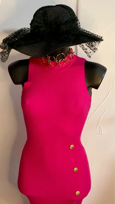 Tubino Longuette Midi A Giromanica