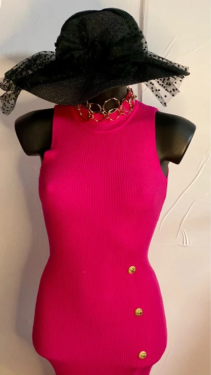 Tubino Longuette Midi A Giromanica