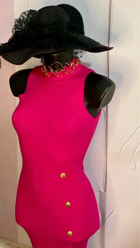 Tubino Longuette Midi A Giromanica