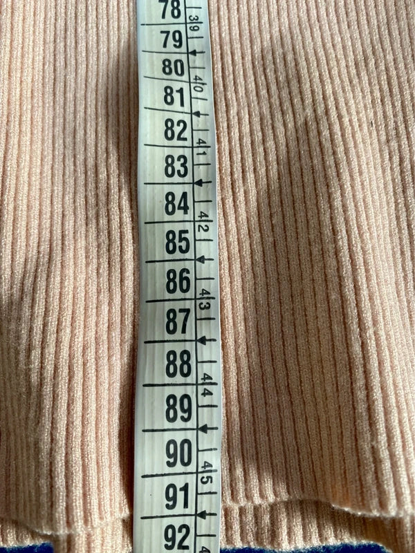 Abito Longuette In Lanetta In Viscosa Con Balze Misura In Foto