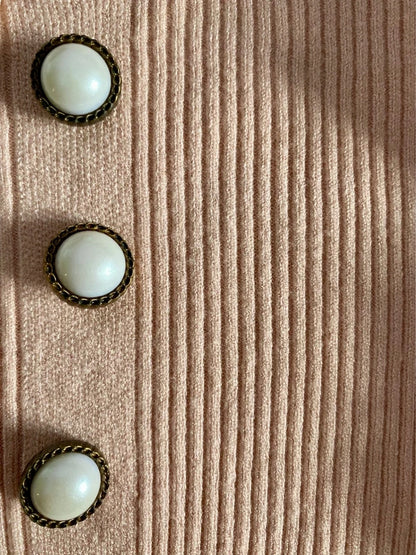 Abito Longuette In Lanetta In Viscosa Con Balze Misura In Foto