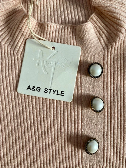 Abito Longuette In Lanetta In Viscosa Con Balze Misura In Foto