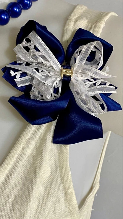 Vintage Top A Pois Jeans Strappati A Pois Misure In Foto