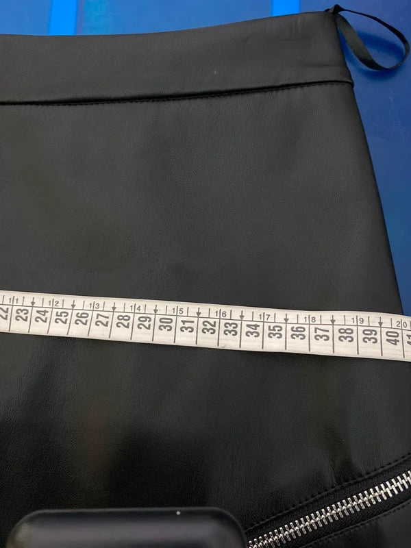 Top Con Paillettes Effetto Bustier Gonna Ecopelle Misure In Foto