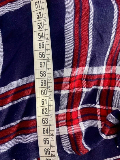 Camicia A Quadri Gonna Rossa Lucida Misure In Foto