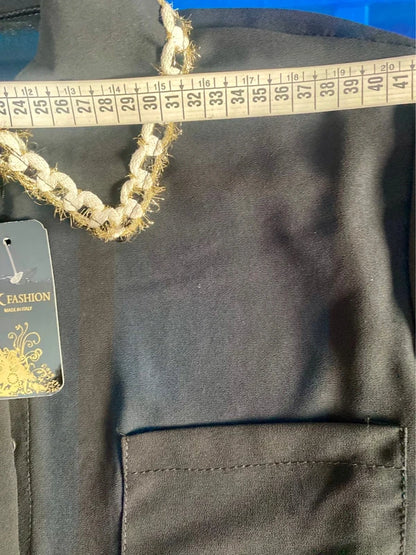 Pantalone Gamba Ampia Con Bande Oro Camicia Misure In Foto