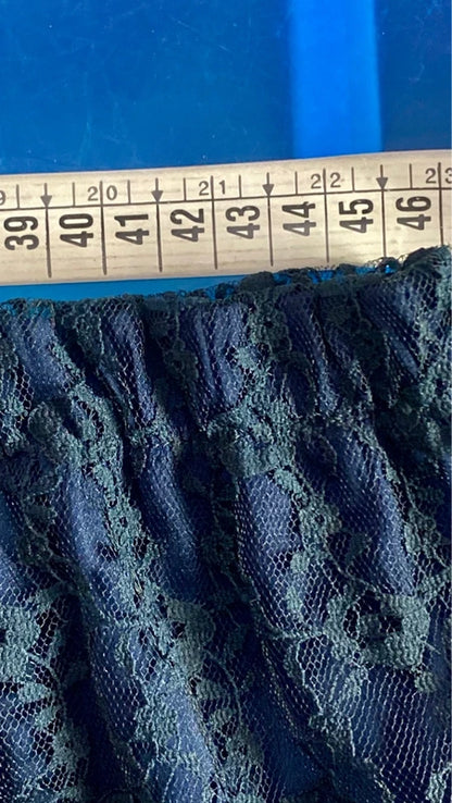 Gonna Longuette In Pizzo  Body Scollo A Barca Misure Nelle Foto