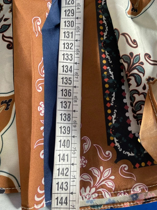 Abito Lungo Vintage Misure In Foto