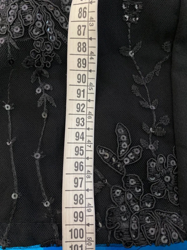 Abito Elegante Longuette Curvy Misure In Foto