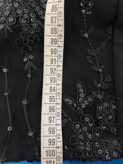 Abito Elegante Longuette Curvy Misure In Foto