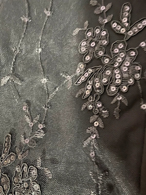 Abito Elegante Longuette Curvy Misure In Foto