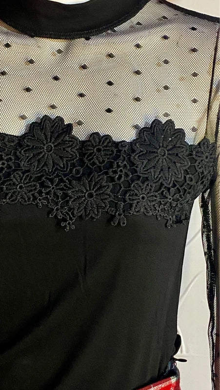 Pantalone a Vita Alta Rossi In Tartan Top Body Misure Nelle Foto