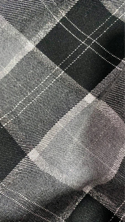 Pantalone a gamba ampia In Tartan glitterato