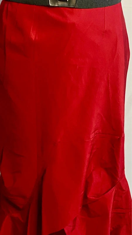 Gonna Elegante Con Voilant Taglia S/M Top misure nelle foto