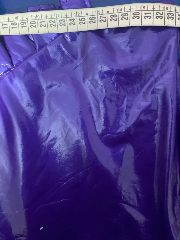 Maglione Purple Heart & Minigonna Misure Nelle Foto