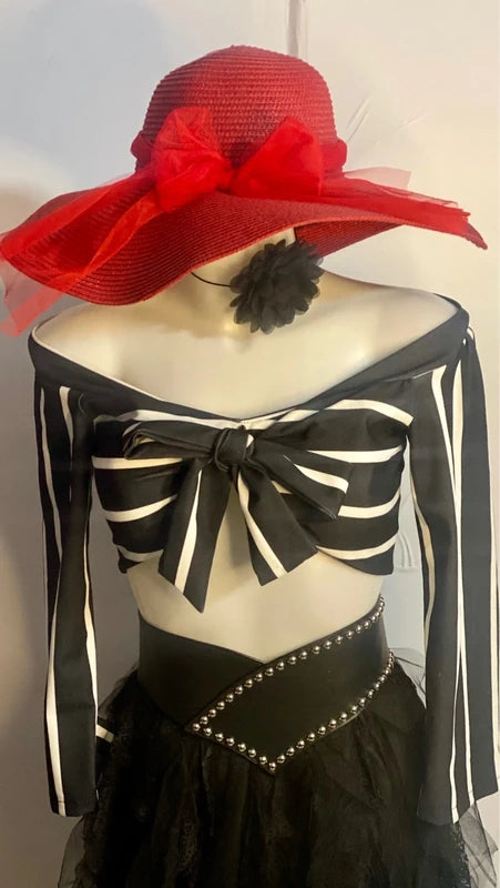 Gonna Lunga Cascata Di Pizzo Floreale E Tulle Top In Regalo