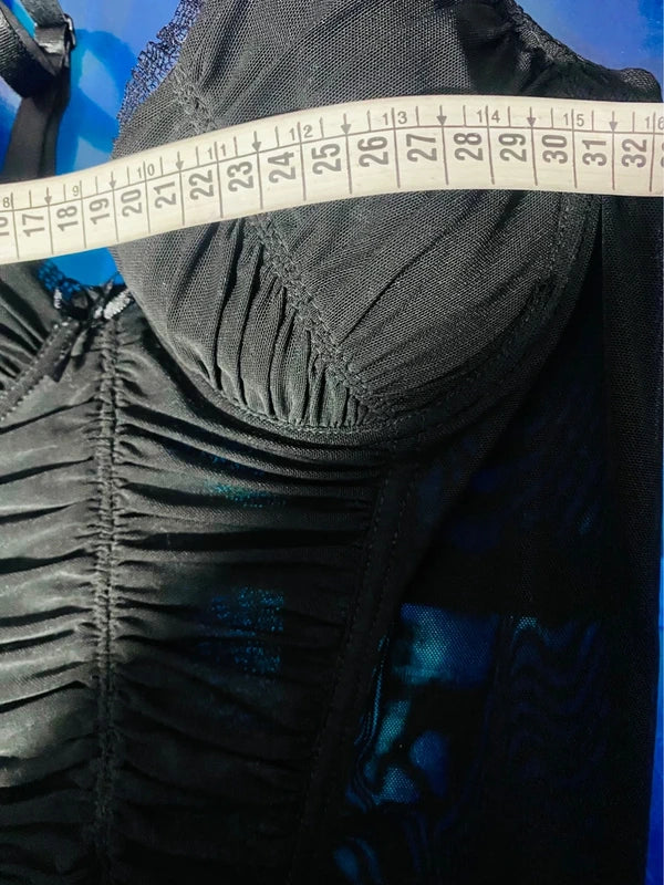 Bellissimo Bustier Corpetto Gonna Longuette Misure Nelle Foto