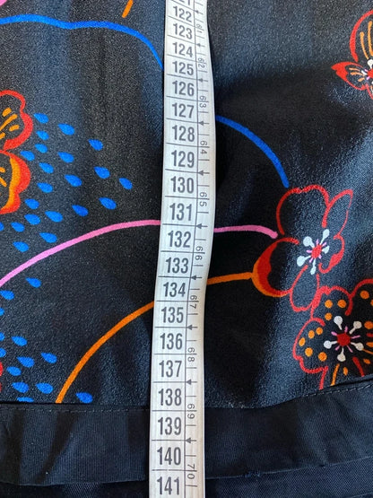 Abito Vintage con fantasia floreale Misure Nelle Foto