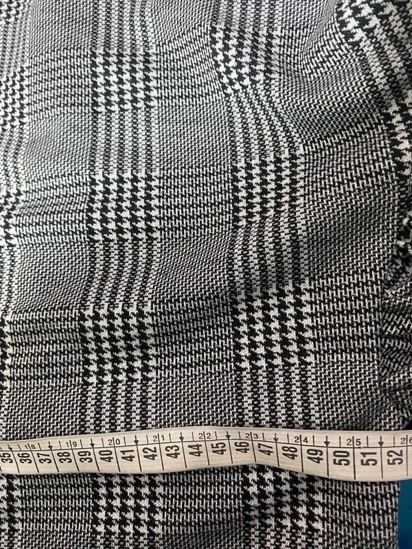 Top Casacca Oversize a scacchi Gonna A Tubino Misure Nelle Foto