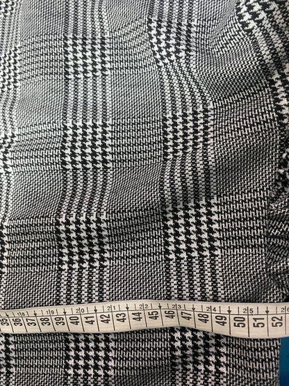 Top Casacca Oversize a scacchi Gonna A Tubino Misure Nelle Foto