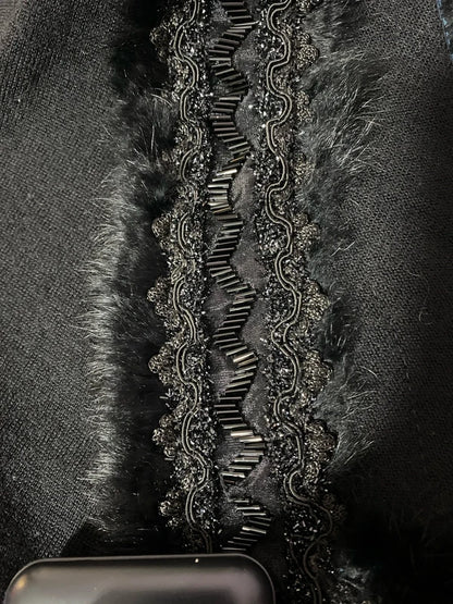 Maglia elegante in lana Vergine Cashmere & Gonna in Lana Misure Nelle Foto