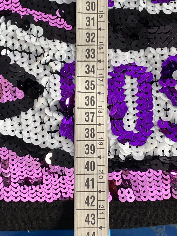 Top con Paillettes Elegante Paris Hilton Gilet & Gonna Misure in Foto