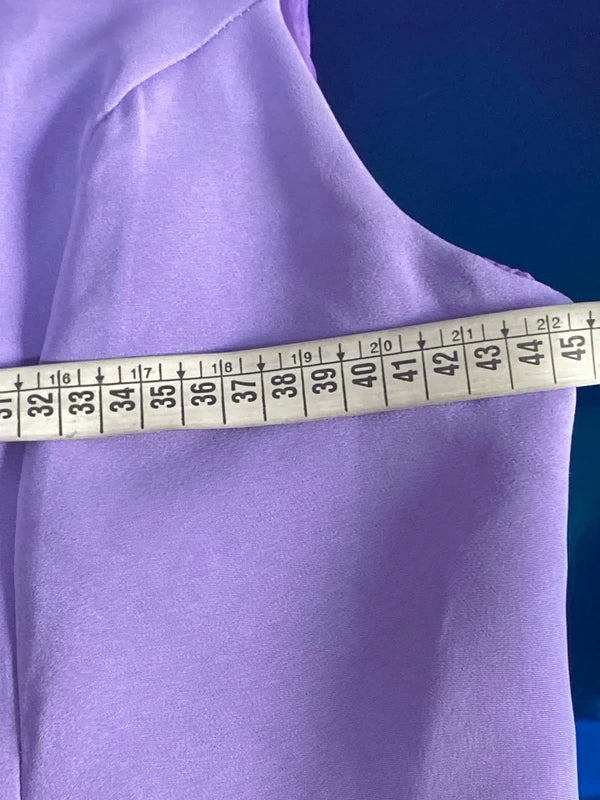 Top con Paillettes Elegante Paris Hilton Gilet & Gonna Misure in Foto