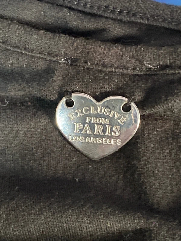 Top con Paillettes Elegante Paris Hilton Gilet & Gonna Misure in Foto