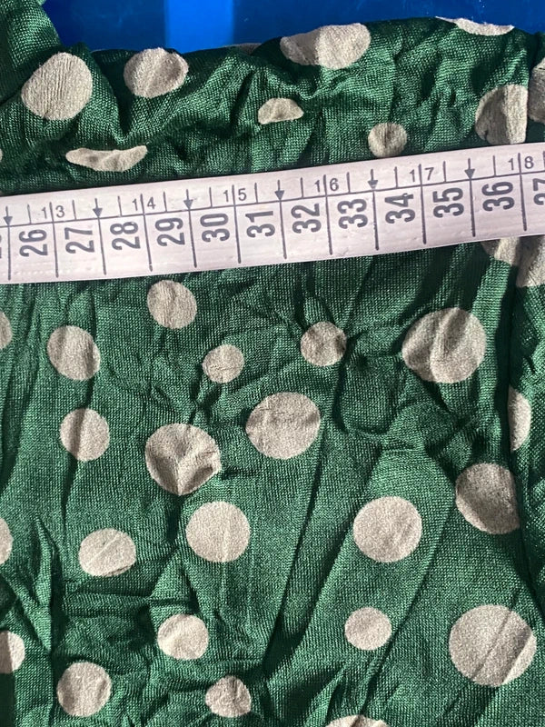 Dolcevita a pois elegante elastico &Gonna Misure Nelle Foto