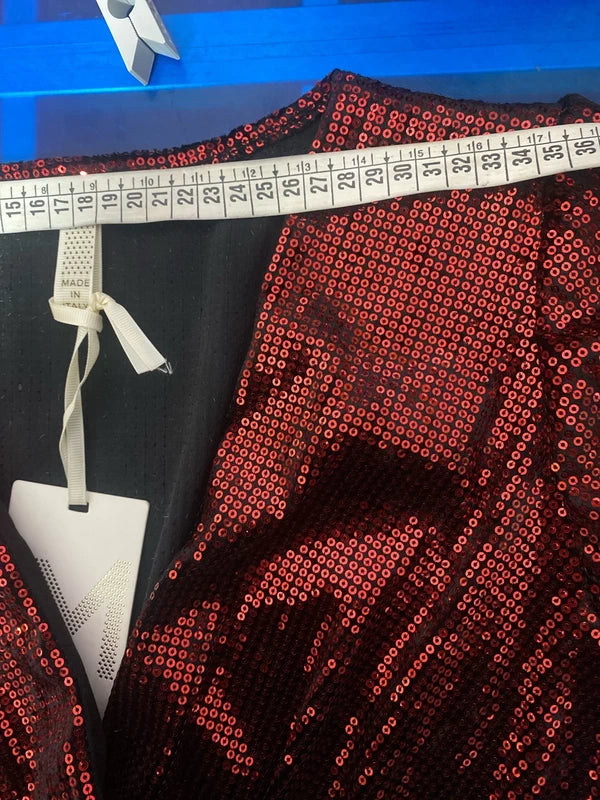 Top Body & MiniGonna con Bottoni Voilant Misure In Foto