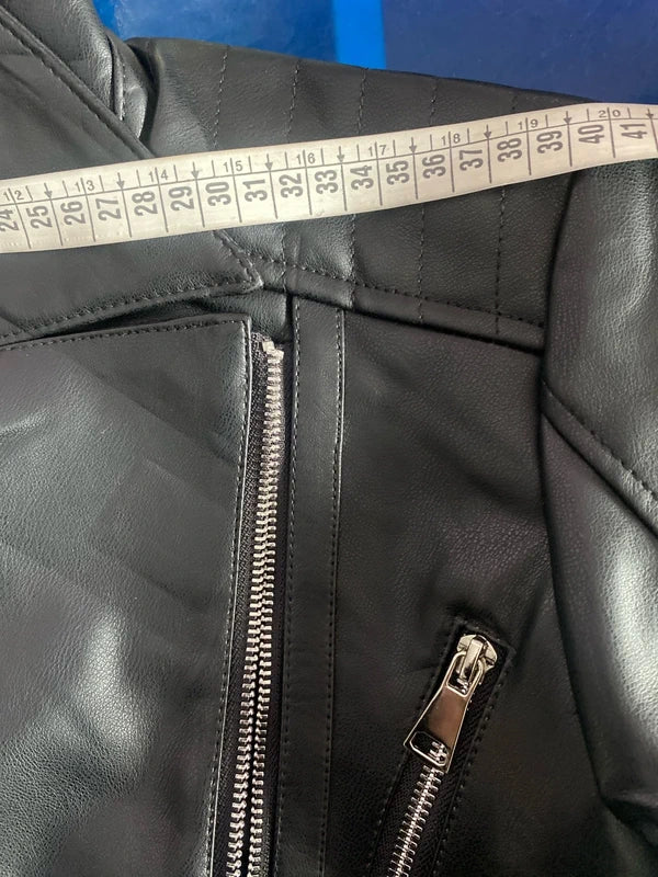 Set da una S alla L Chiodo Bralette in Pizzo &Gonna Misure In Foto