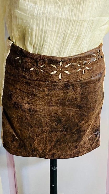 Blusa In Organza Con Perle & Gonna Misure in Foto