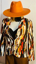Blazer Giacca & Pantalone con cintura Top in Regalo Misure nelle foto
