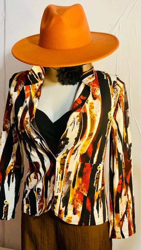 Blazer Giacca & Pantalone con cintura Top in Regalo Misure nelle foto