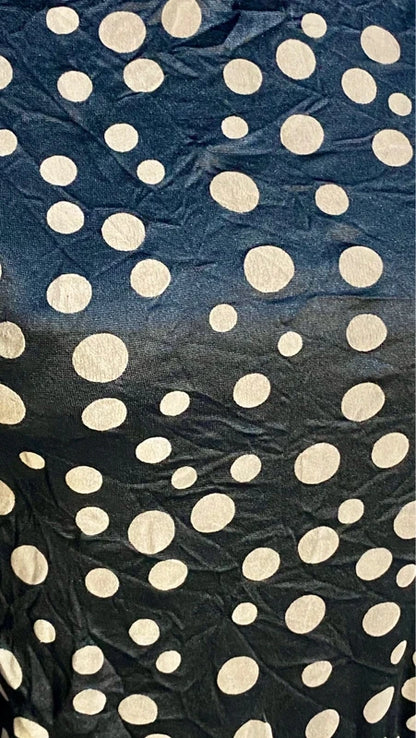 Dolcevita a Pois nero e beige & Gonna Longuette Ecopelle Misure In Foto