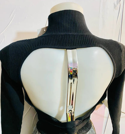 Gonna Longuette Plissettata Top In Viscosa